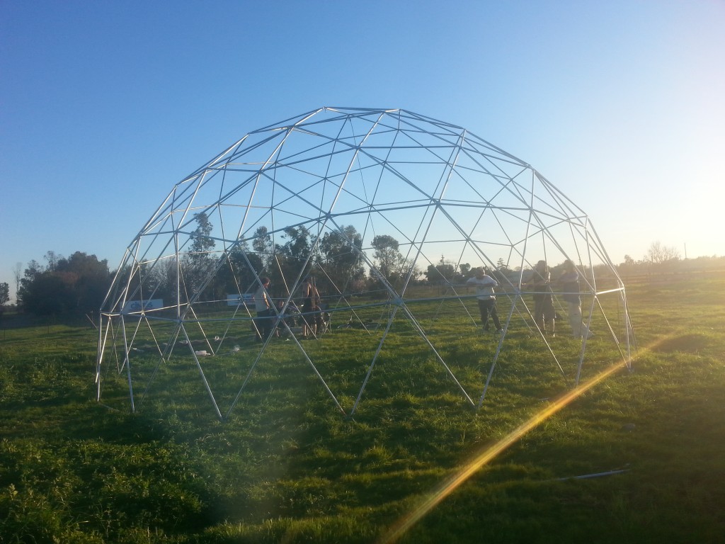 30ft 4v Geodesic Dome Frame