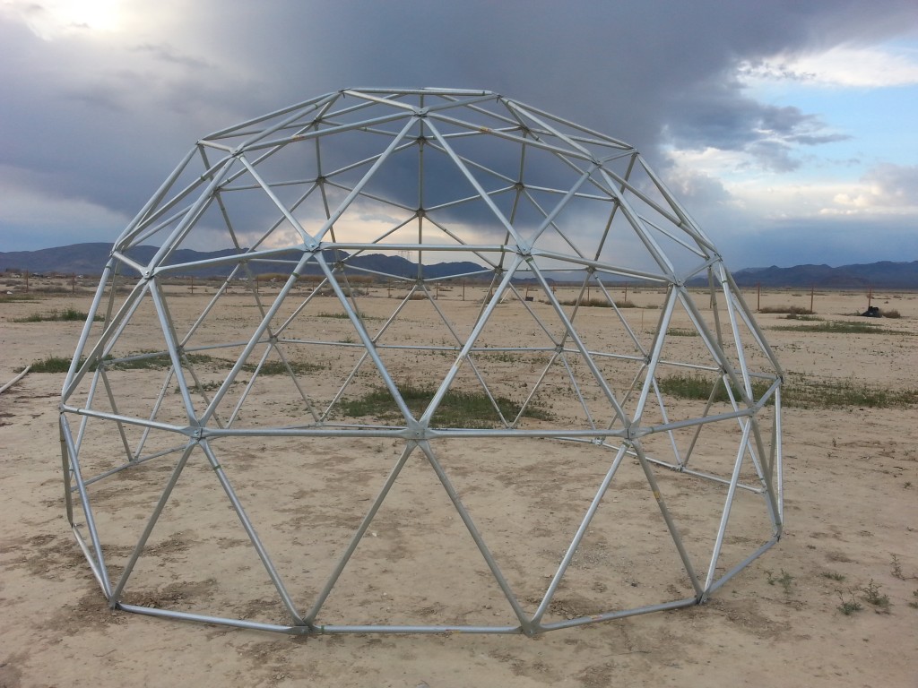 3v geodesic dome frame
